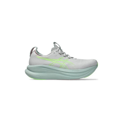 ASICS GEL-NIMBUS 28 "Cloud Grey/Bright Green" Running Shoes