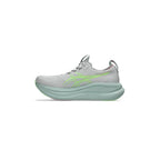ASICS GEL-NIMBUS 28 "Cloud Grey/Bright Green" Running Shoes