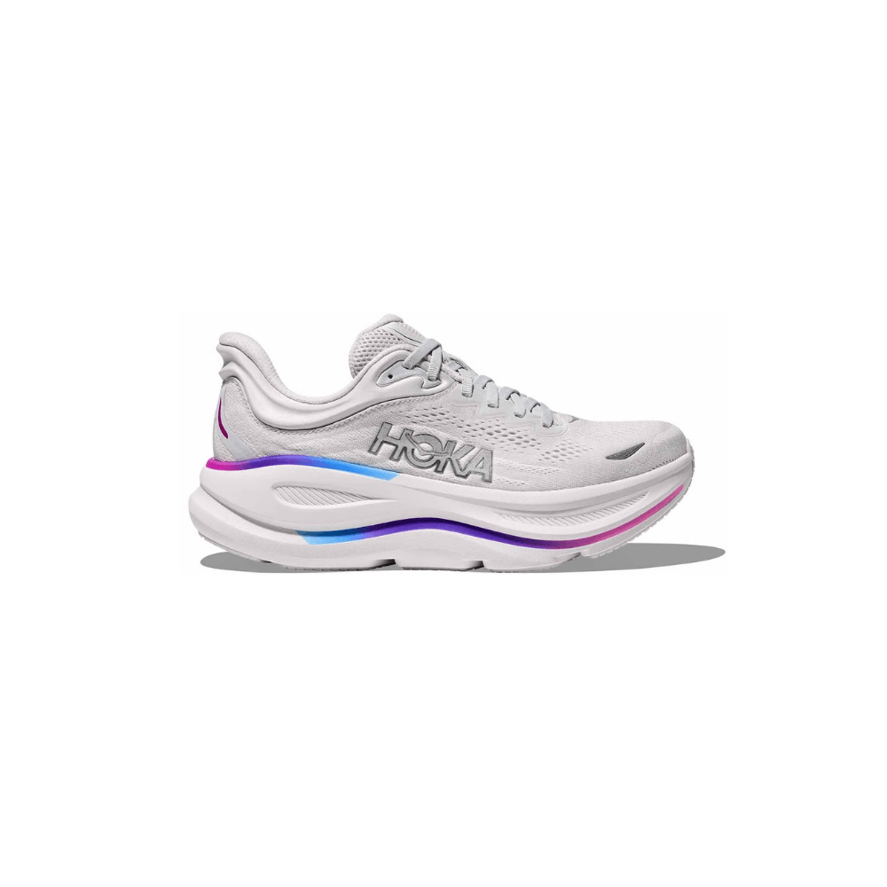 HOKA Bondi 9 – Cosmic Grey/White