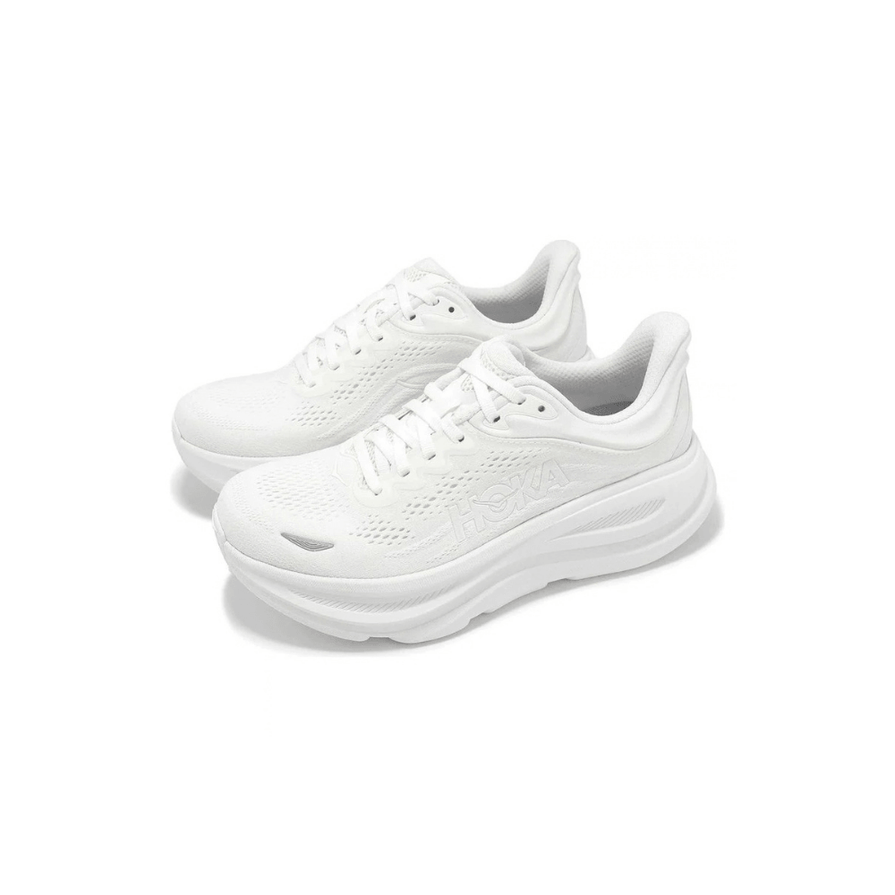 HOKA Bondi 9 – Triple White