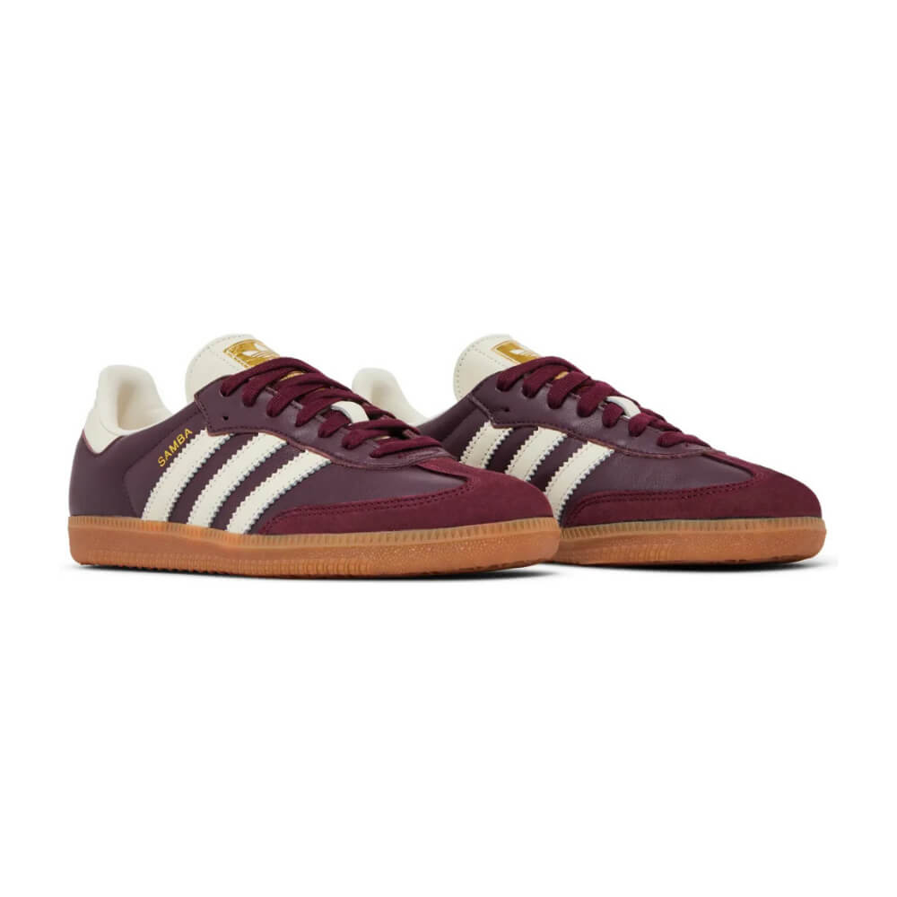 Adidas Samba OG Maroon Cream White Gum