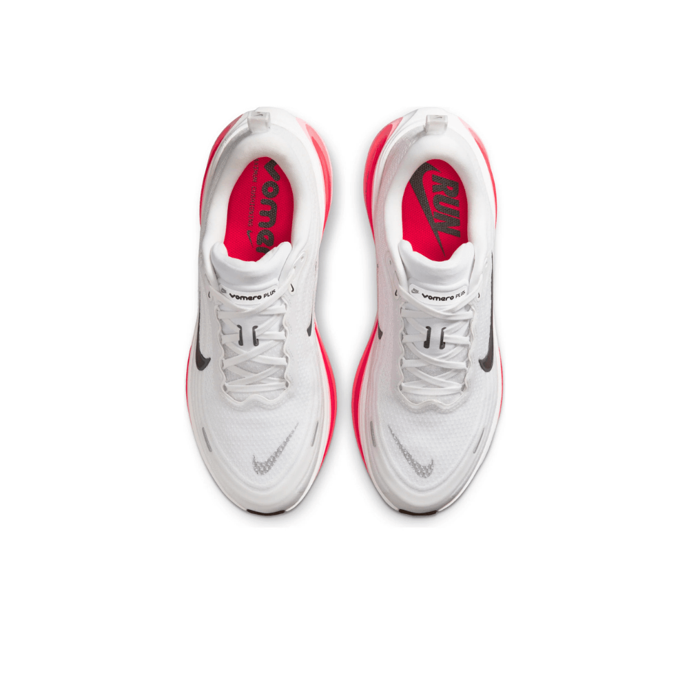 Nike Vomero Plus – White/Bright Crimson/Metallic Silver/Black