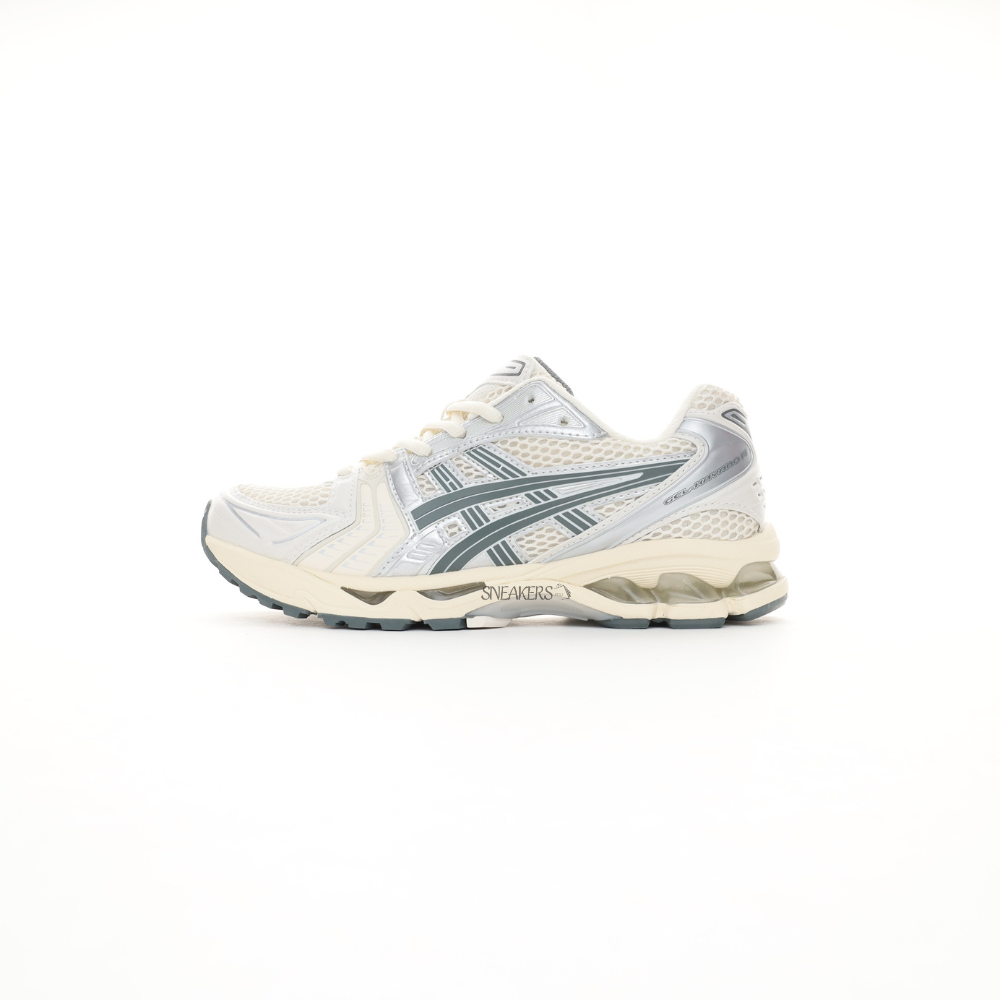 ASICS GEL-Kayano 14 White Cream Silver Grey