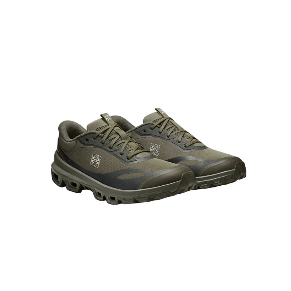 On x LOEWE Cloudventure 2 Dark Olive