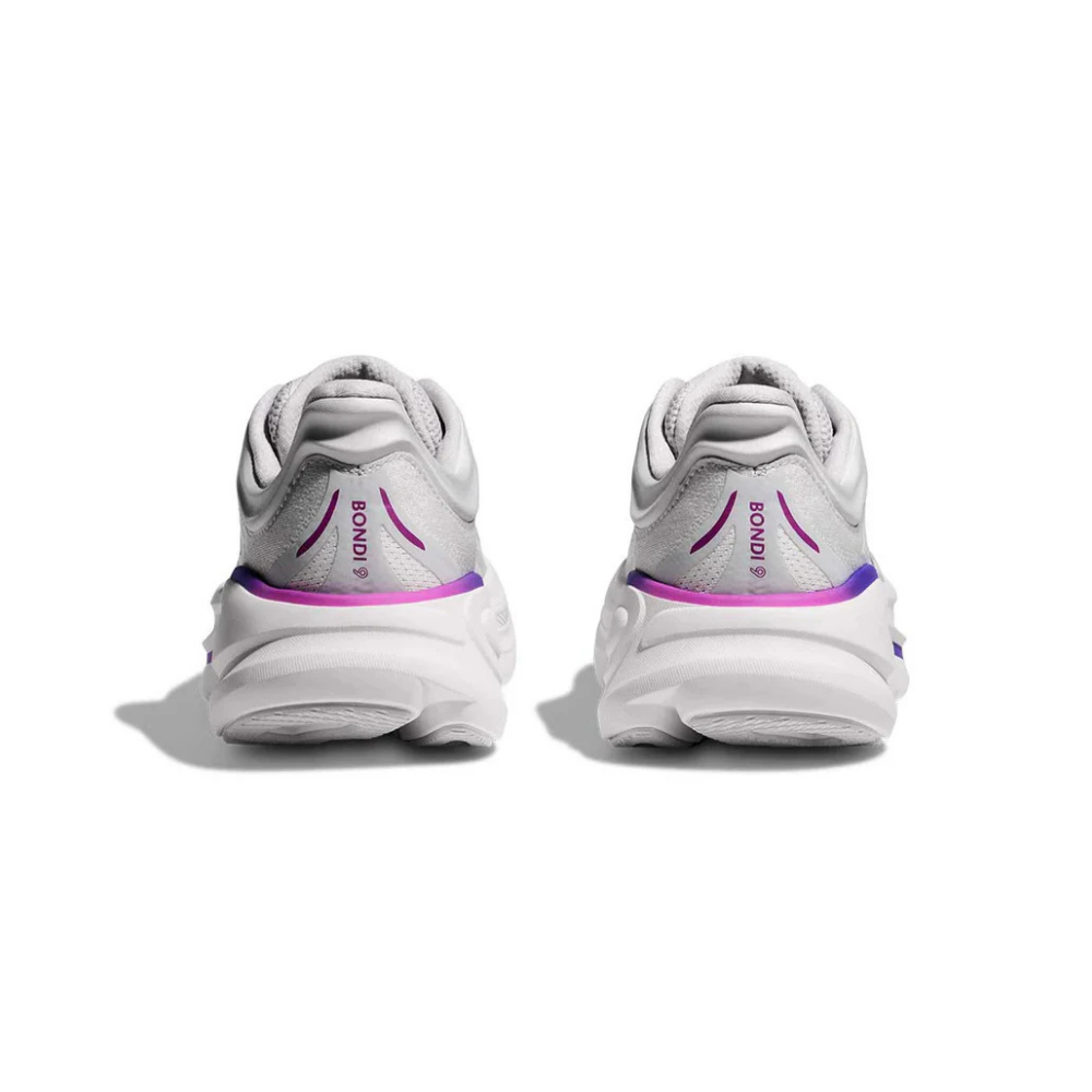 HOKA Bondi 9 – Cosmic Grey/White