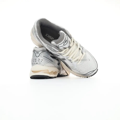 Asics Gel Kayano 14 Cream Black Silver