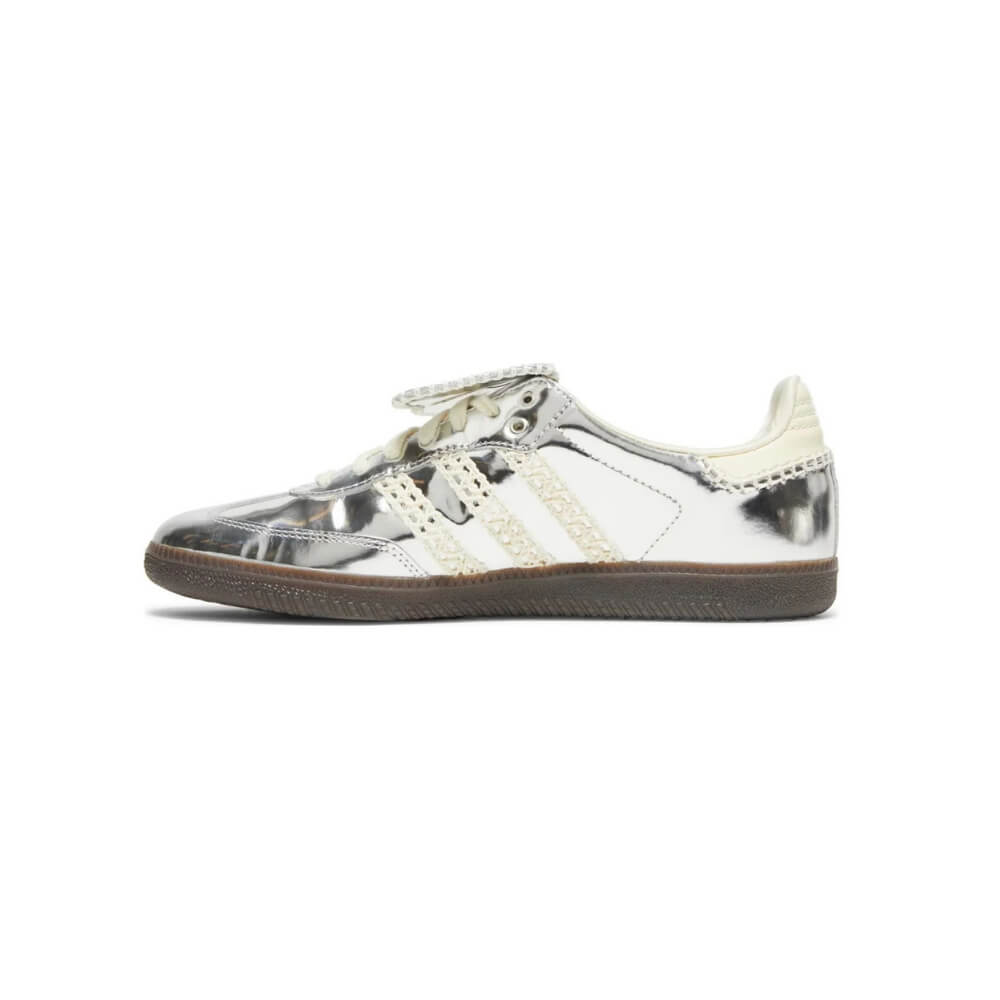 Adidas Samba OG Metallic Silver Cream