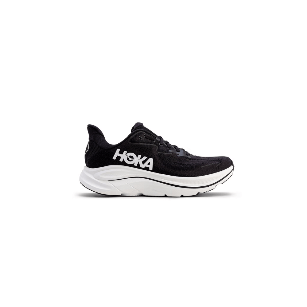 HOKA Clifton 9 – Black/White