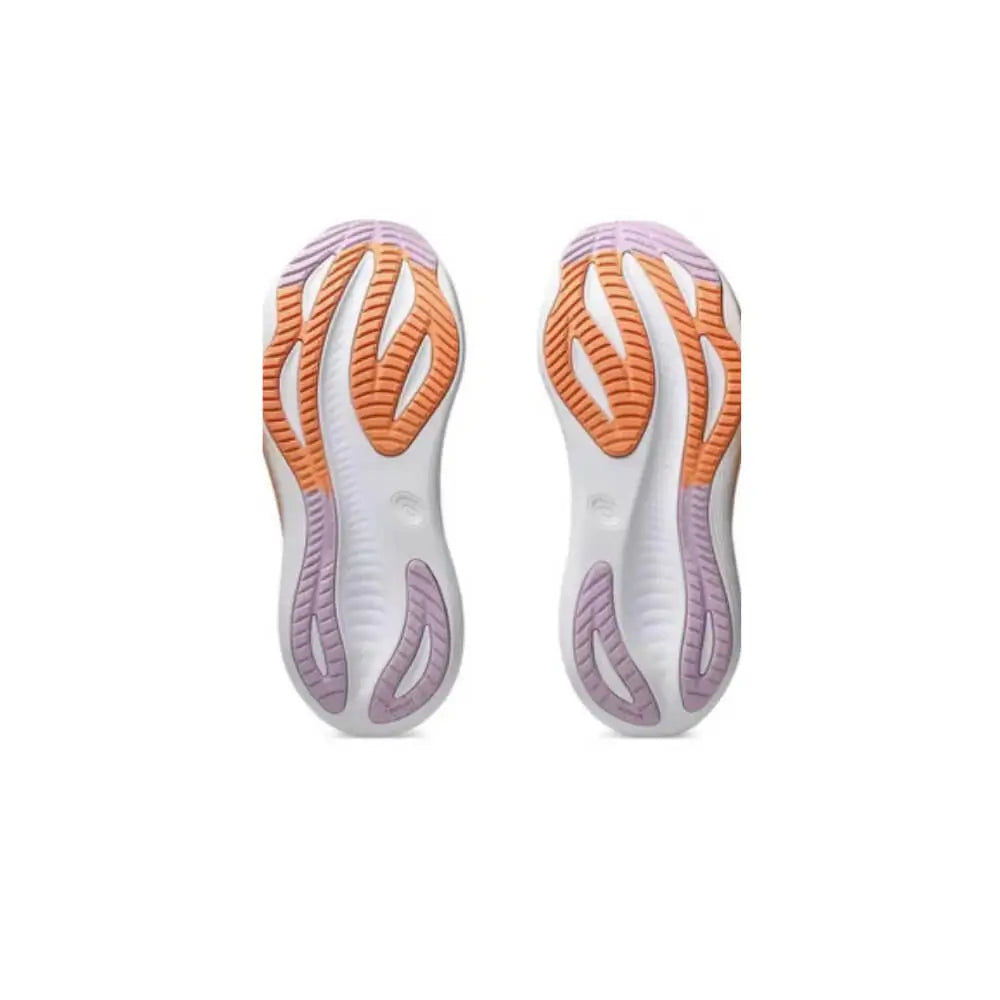 ASICS Gel Nimbus 27 White Pink Running Shoes