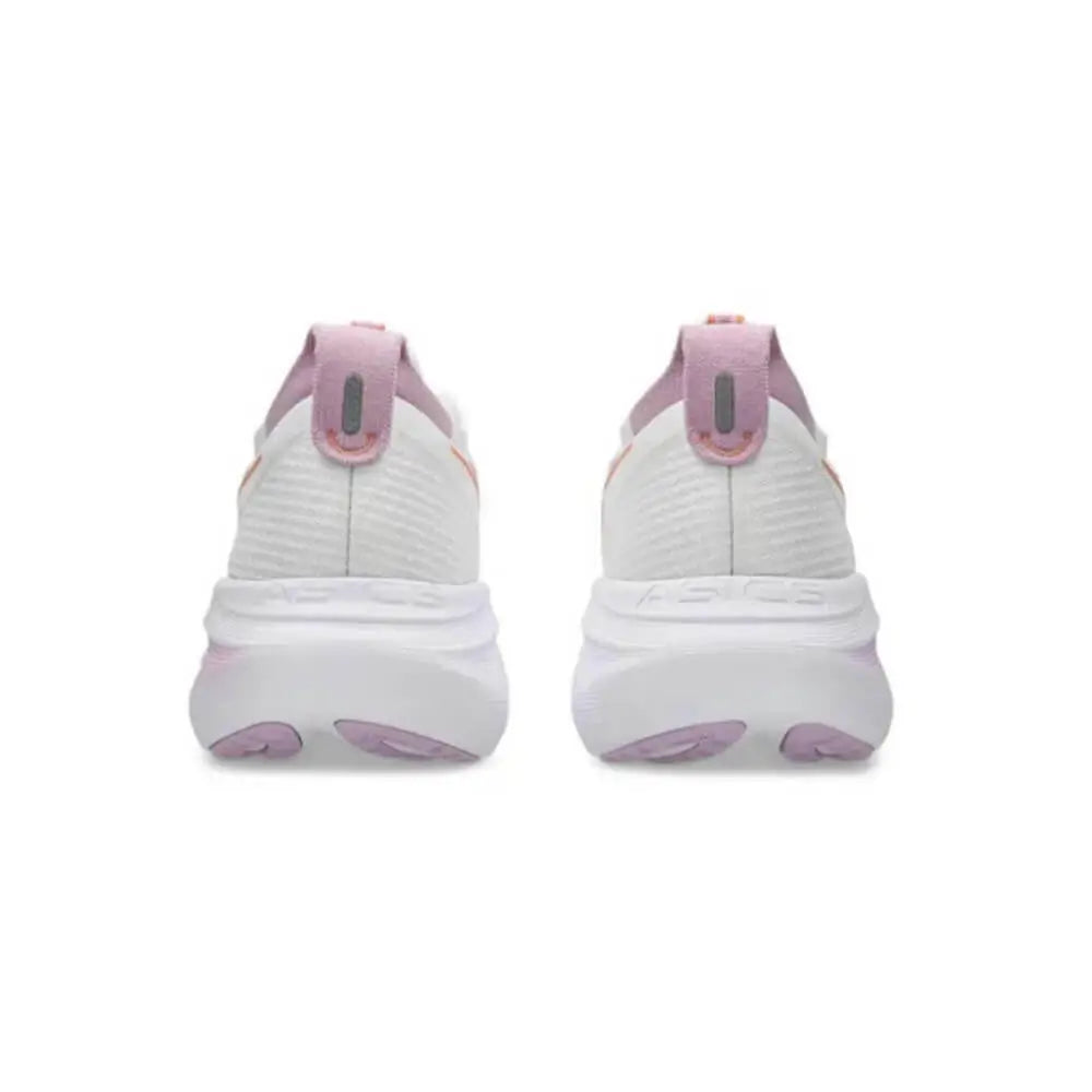 ASICS Gel Nimbus 27 White Pink Running Shoes