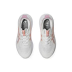 ASICS Gel Nimbus 27 White Pink Running Shoes