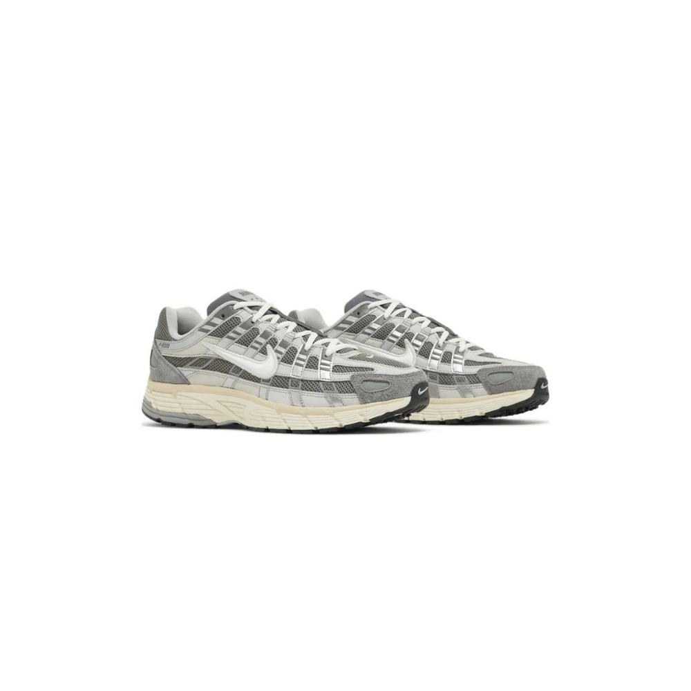 Nike P-6000 Flat Pewter/Light Iron Ore/Metallic Silver/White