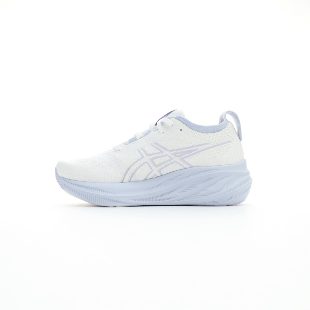 ASICS Gel Nimbus 26 White Blue Sneakers