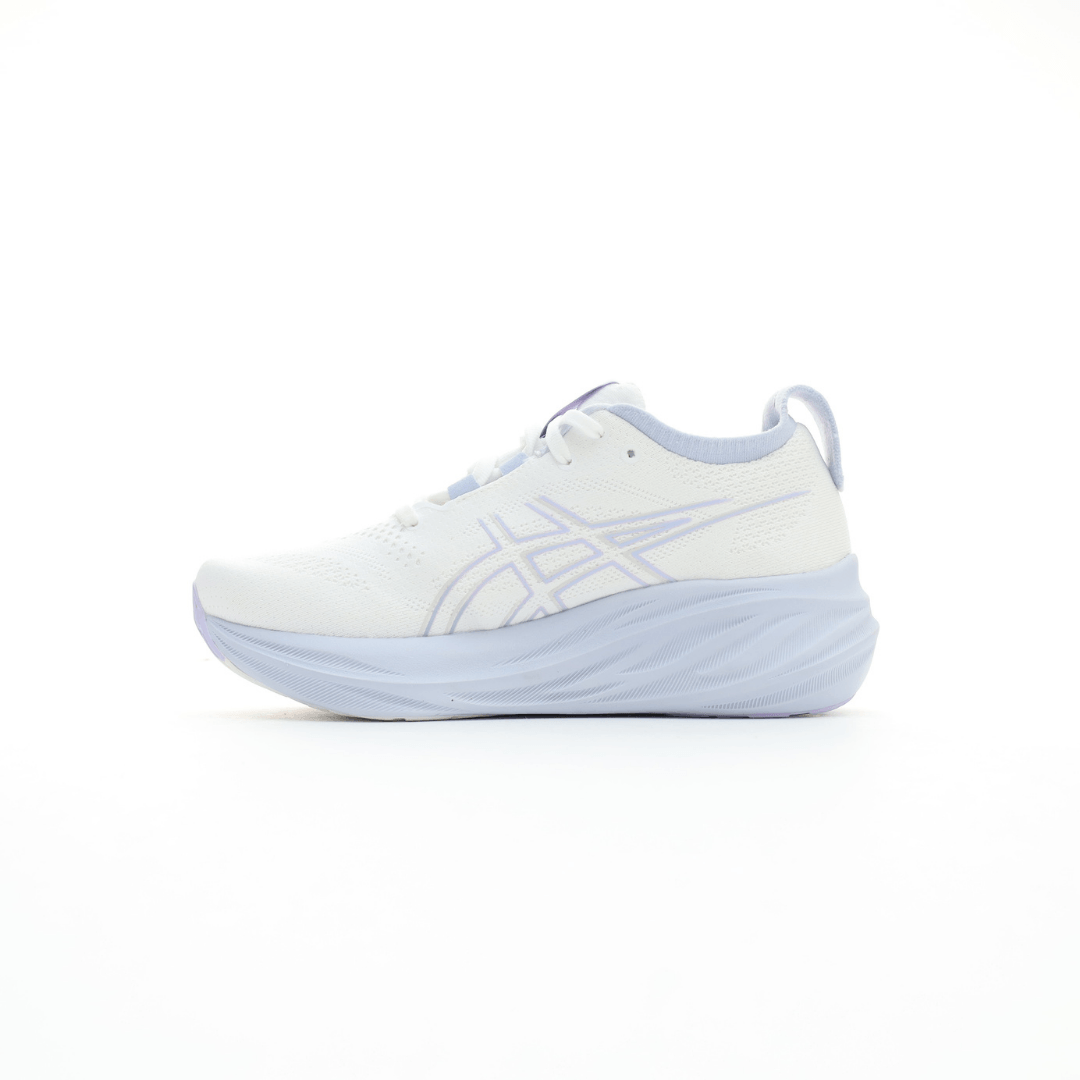 ASICS Gel Nimbus 26 White Blue Sneakers