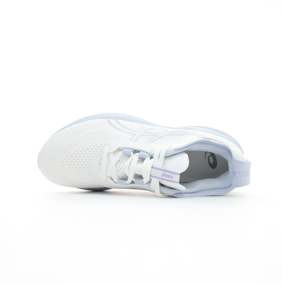 ASICS Gel Nimbus 26 White Blue Sneakers