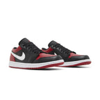 Air Jordan 1 Low Bred Black Red White