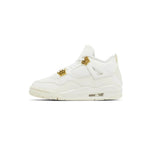 Air Jordan 4 Retro White Gold Metallic Gold