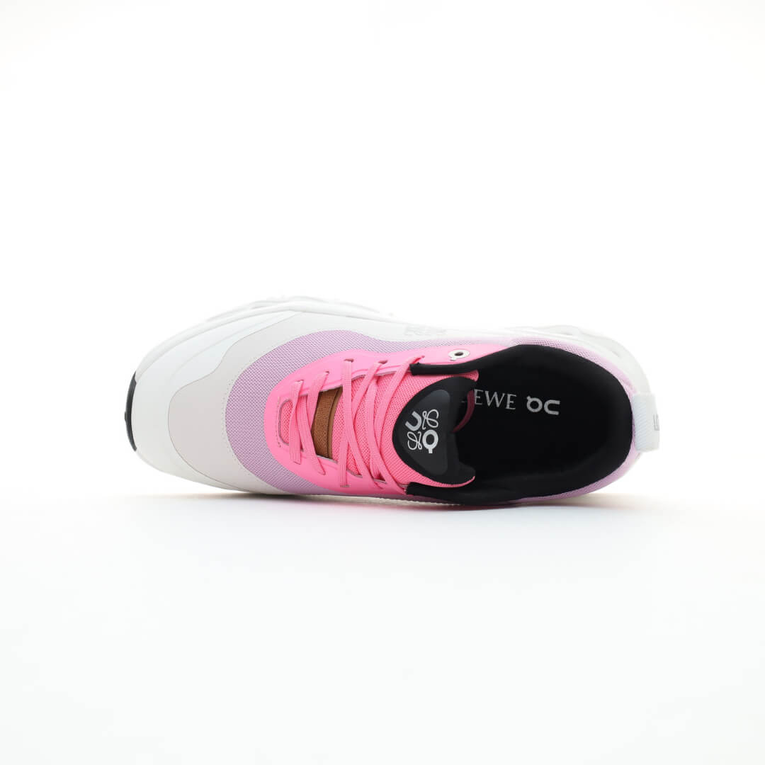On x LOEWE Cloudventure 2 White Pink