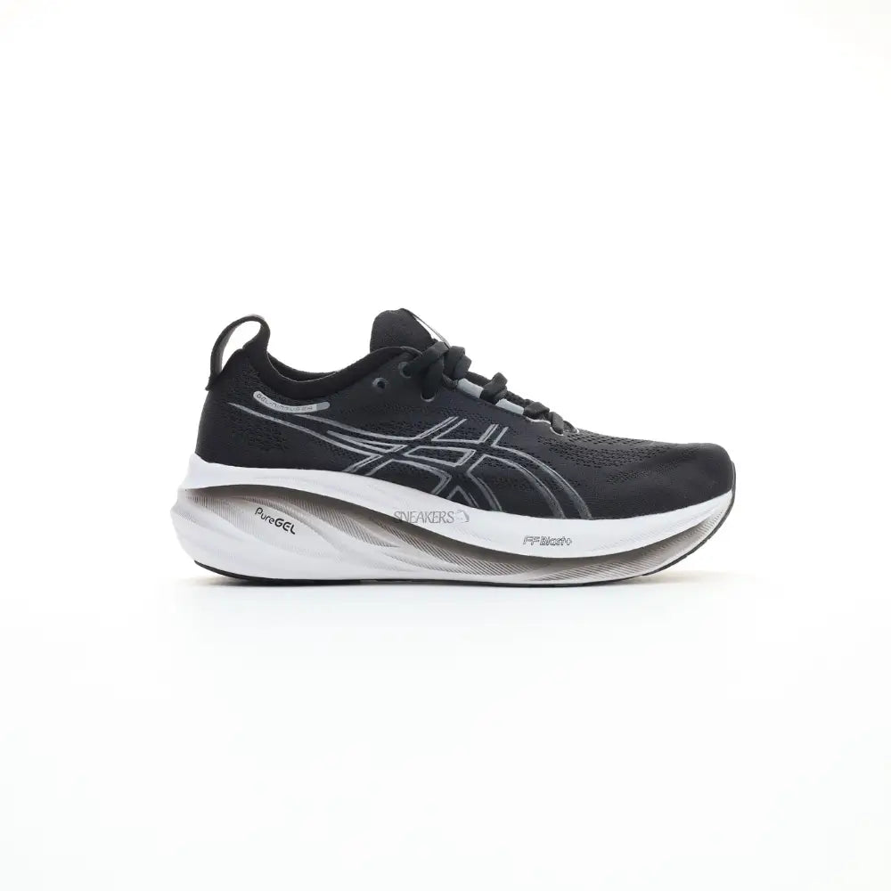 ASICS Gel Nimbus 26 black white Grey Sneakers