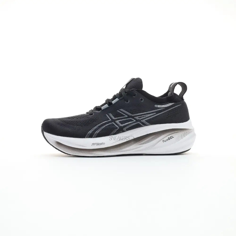 ASICS Gel Nimbus 26 black white Grey Sneakers