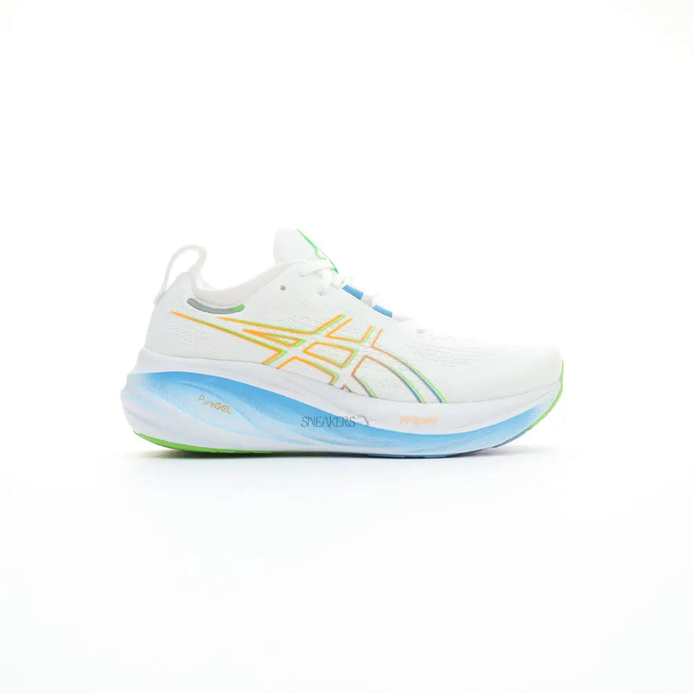 ASICS GEL Nimbus 26 White Blue Sneakers