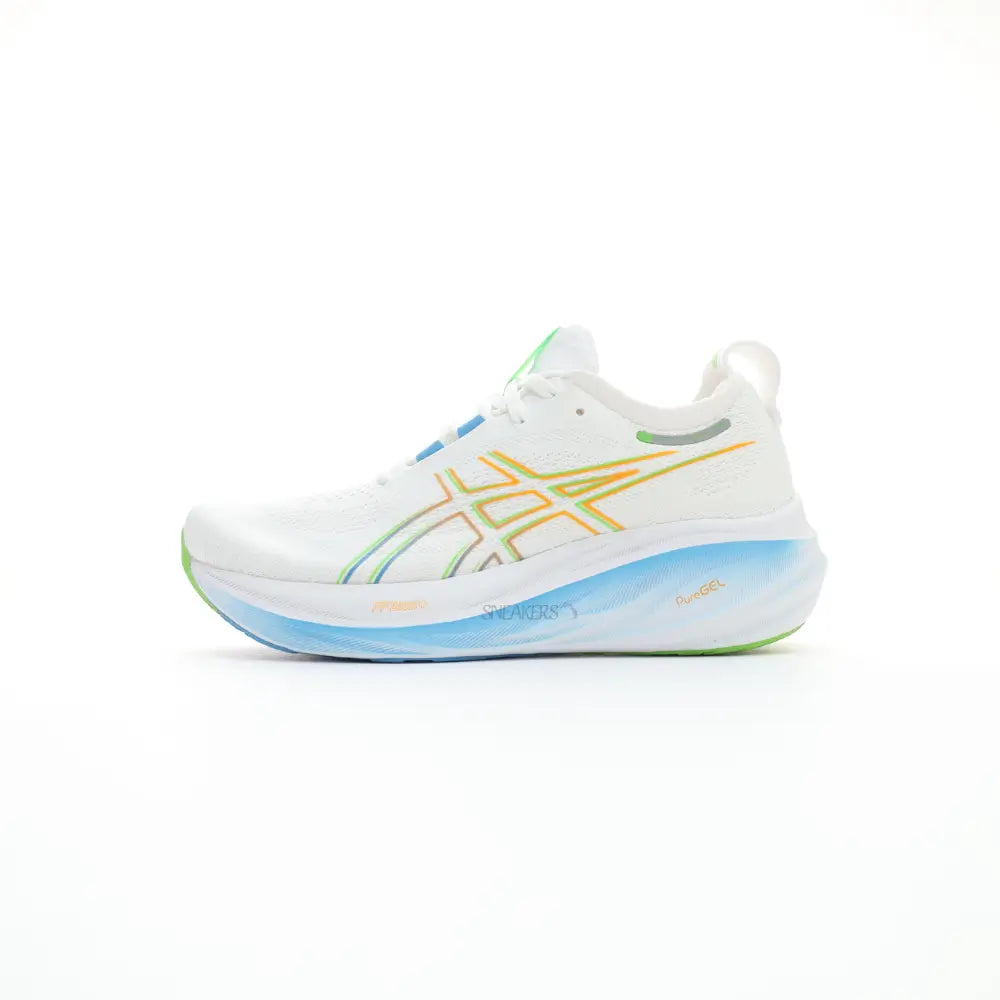 ASICS GEL Nimbus 26 White Blue Sneakers