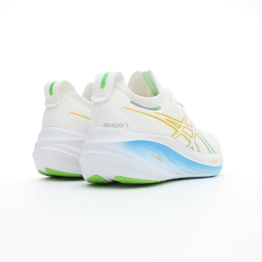 ASICS GEL Nimbus 26 White Blue Sneakers