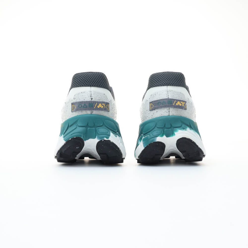 New Balance Fresh Foam X More Trail White Teal Green