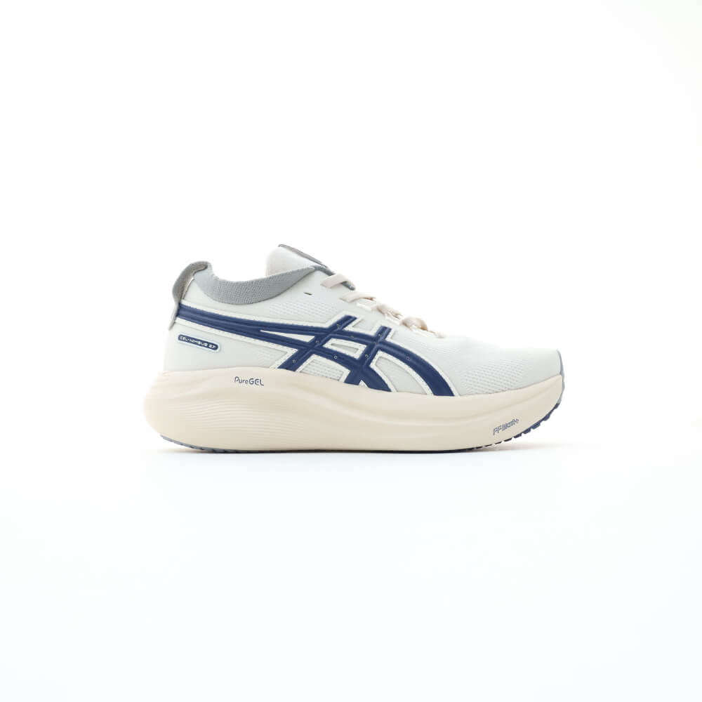 ASICS GEL-Nimbus 27 White Indigo Blue