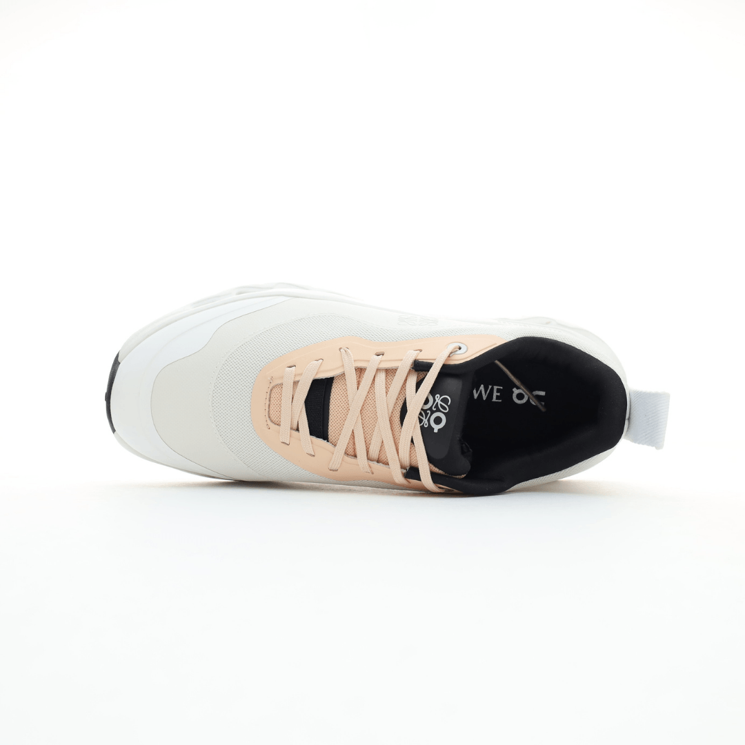 On x LOEWE Cloudventure 2 White Beige