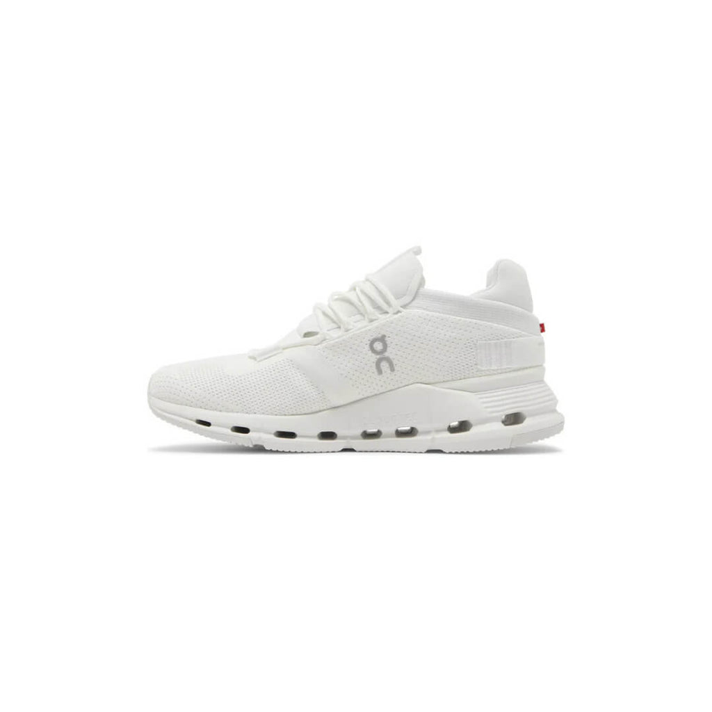 On Cloudnova All White Sneakers