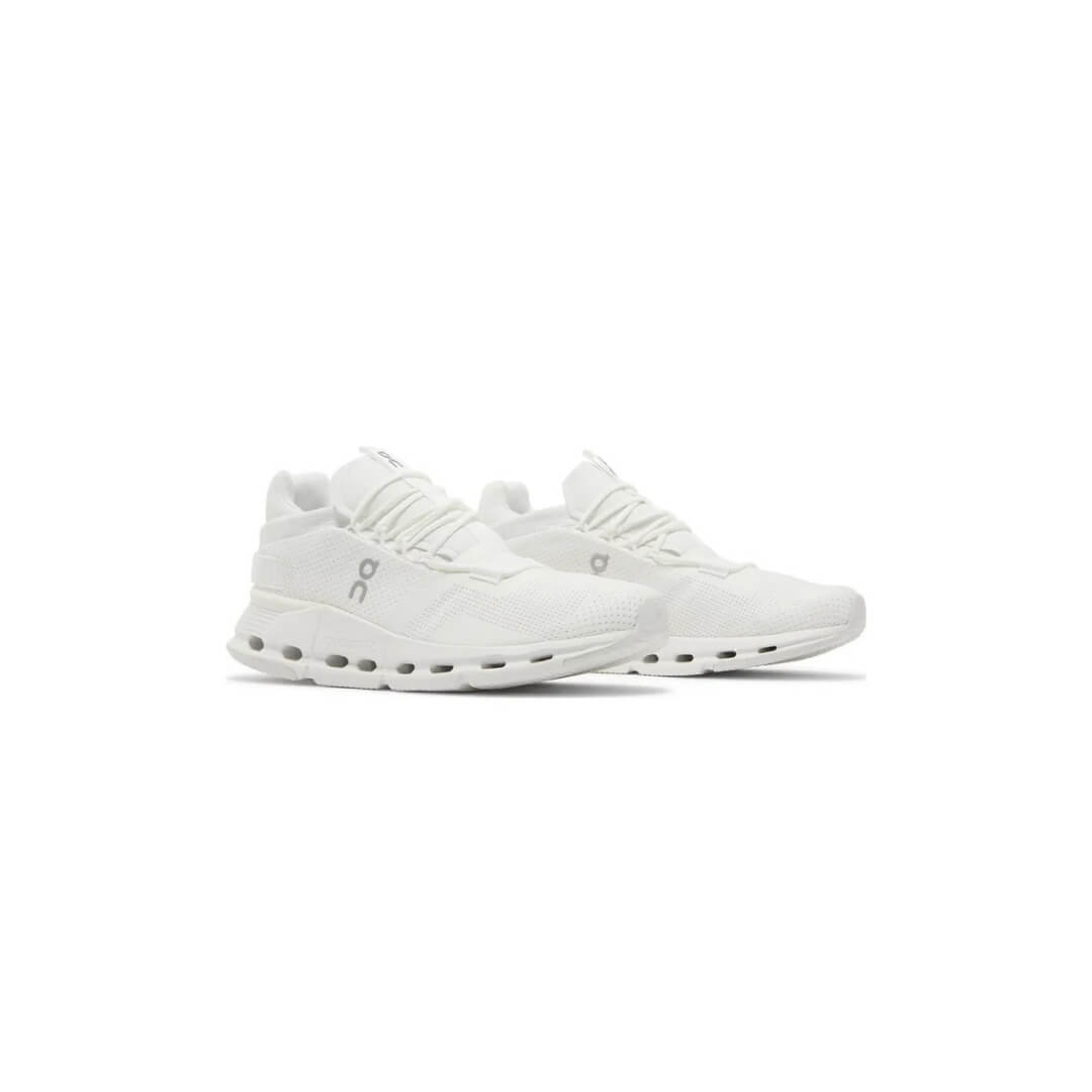 On Cloudnova All White Sneakers