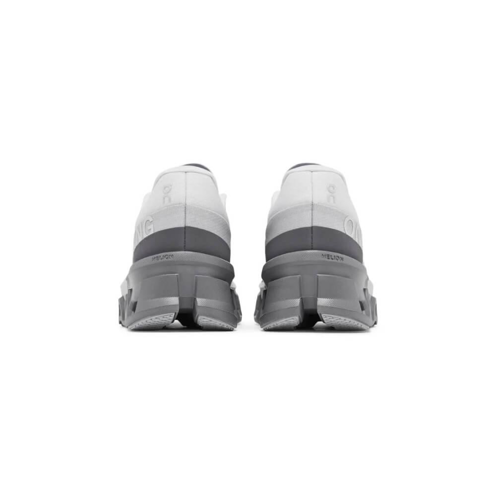 On Running Cloudmonster White Gray