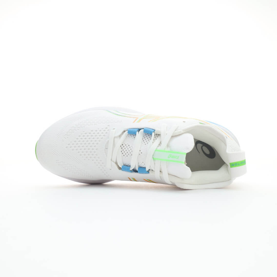 ASICS GEL Nimbus 26 White Blue Sneakers