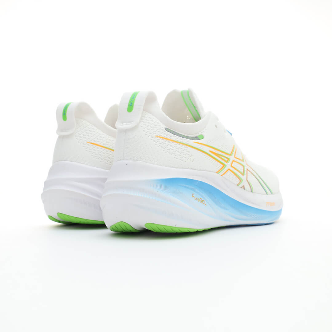 ASICS GEL Nimbus 26 White Blue Sneakers