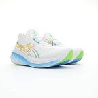 ASICS GEL Nimbus 26 White Blue Sneakers
