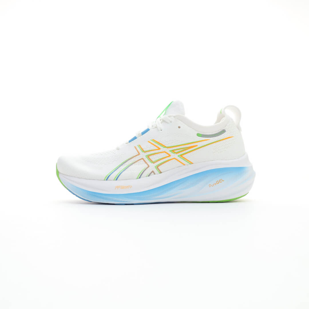 ASICS GEL Nimbus 26 White Blue Sneakers