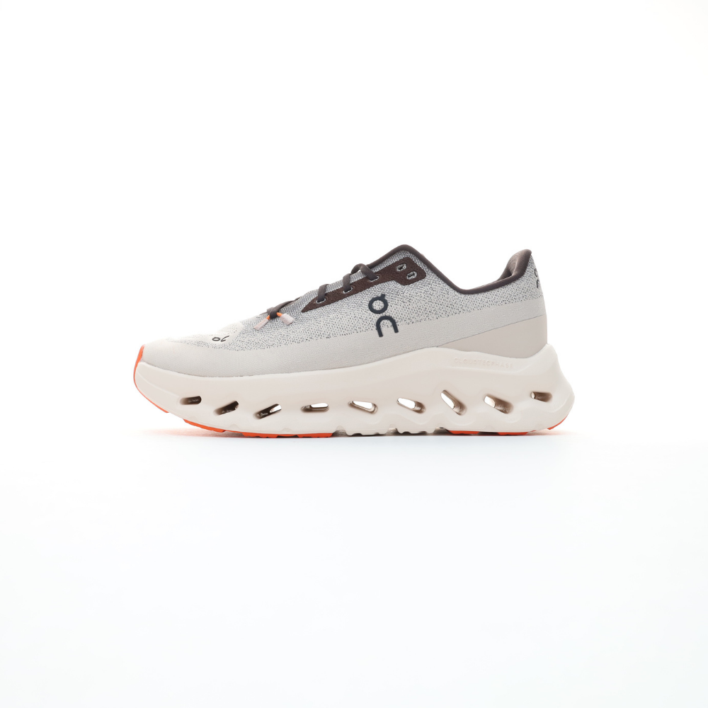 On Cloudtilt light grey with orange