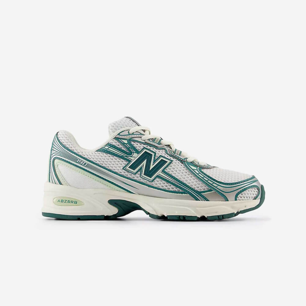 New Balance 740 White Green Premium Shoes