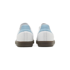 Adidas Samba White and Sky Blue
