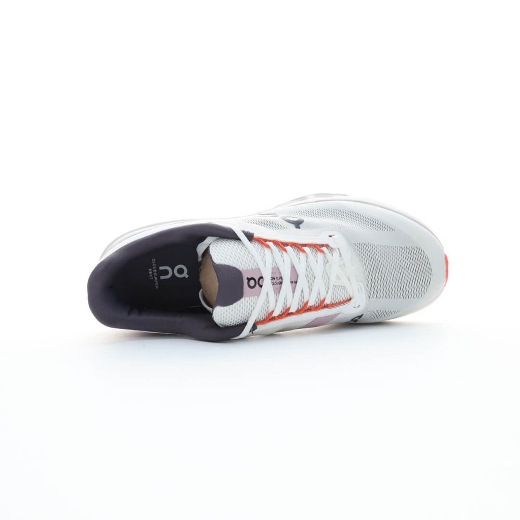 On Cloudsurfer white purple lifestyle unisex
