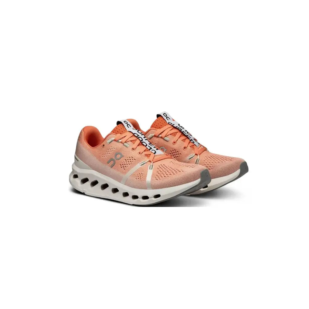 On Cloud Eclipse Running Shoes Flame White