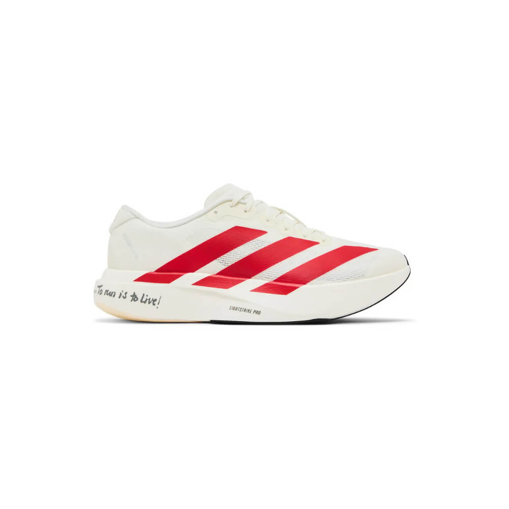 Adidas Adizero Adios Pro 4 Off White Red