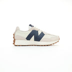 New Balance 327 White Navy Blue