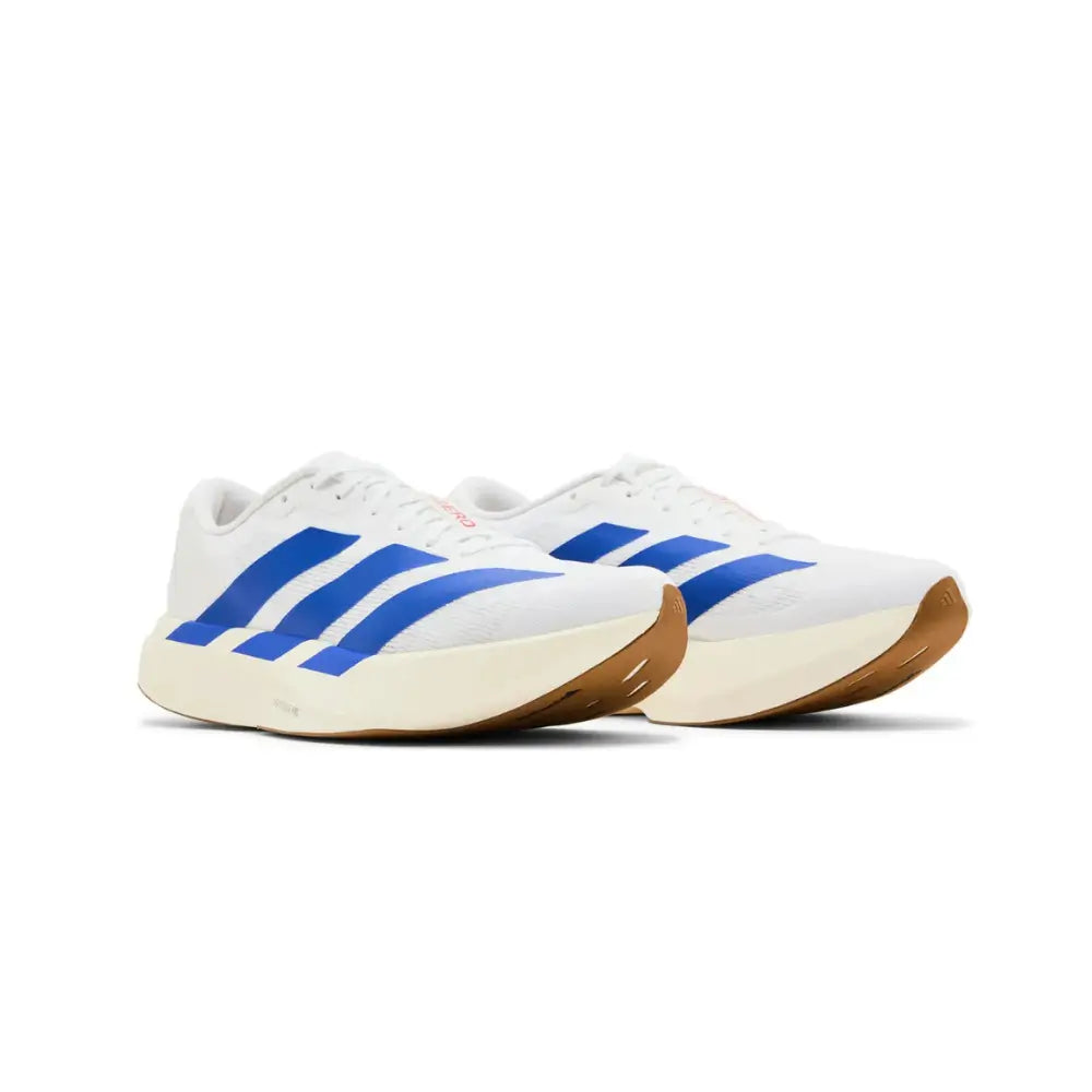 Adidas Adizero Running  White Blue