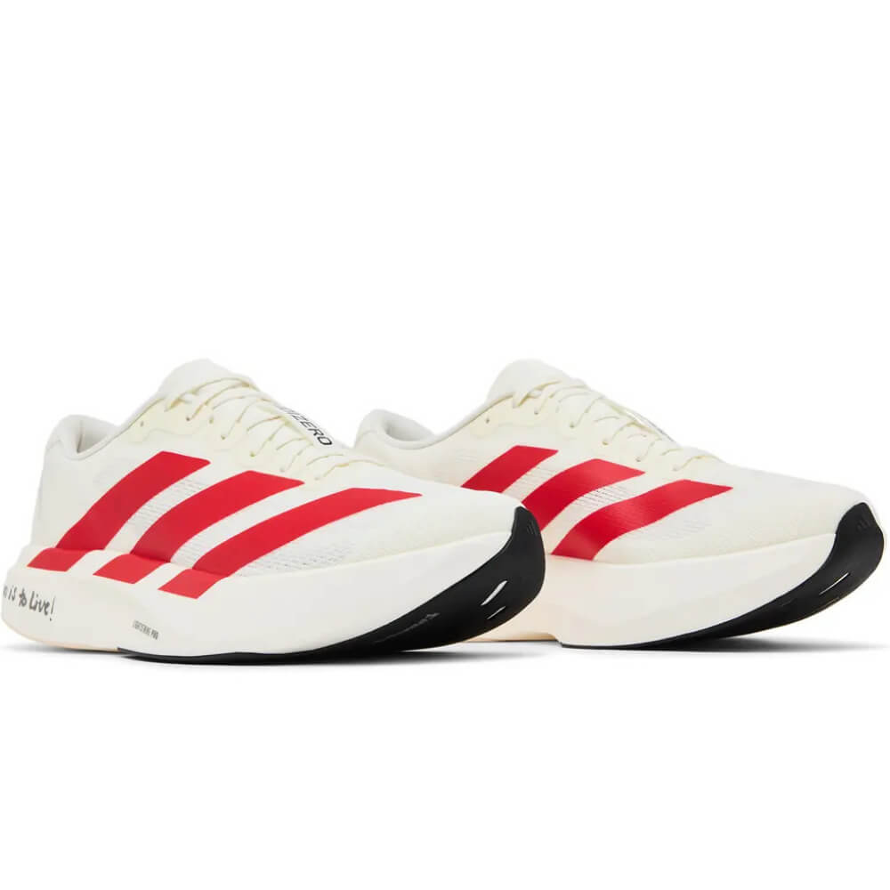 Adidas Adizero Adios Pro 4 Off White Red