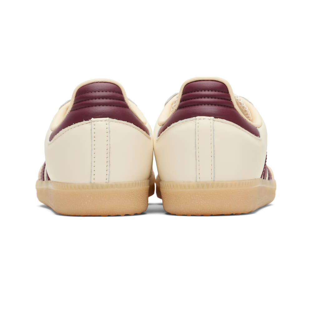 Adidas Samba OG Cream White Burgundy Gum