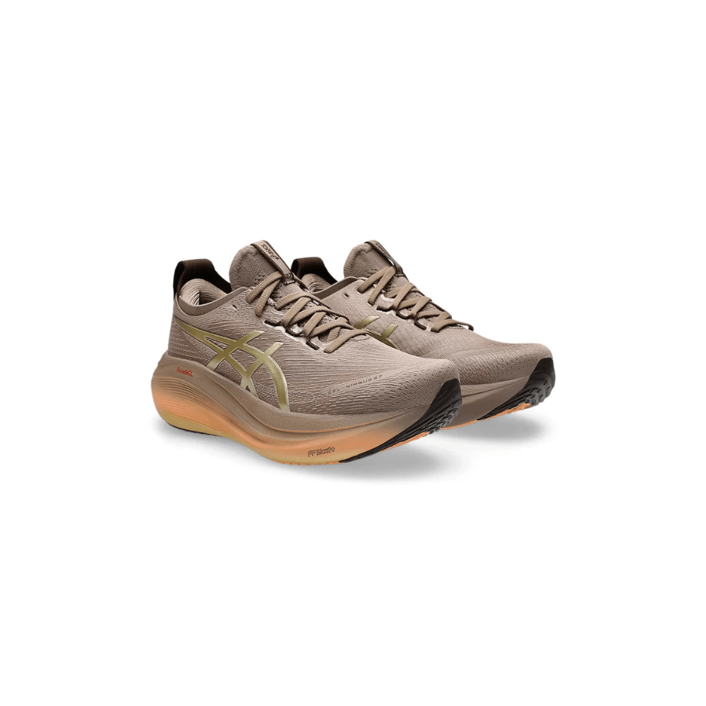 Asics Gel-Nimbus 27 running shoe unisex earthy brown