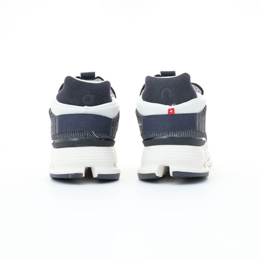 On Cloudnova Black White Sneakers
