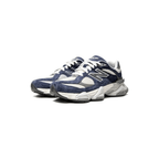New Balance 9060 Blue Suede Cream
